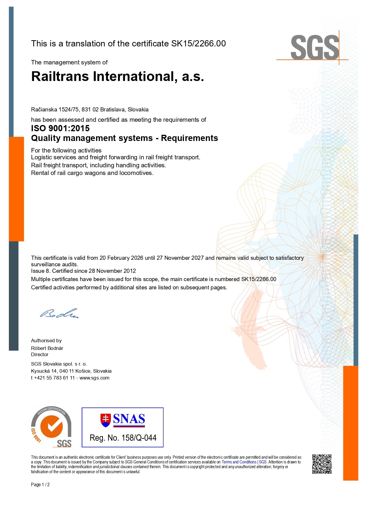 ISO 9001:2015