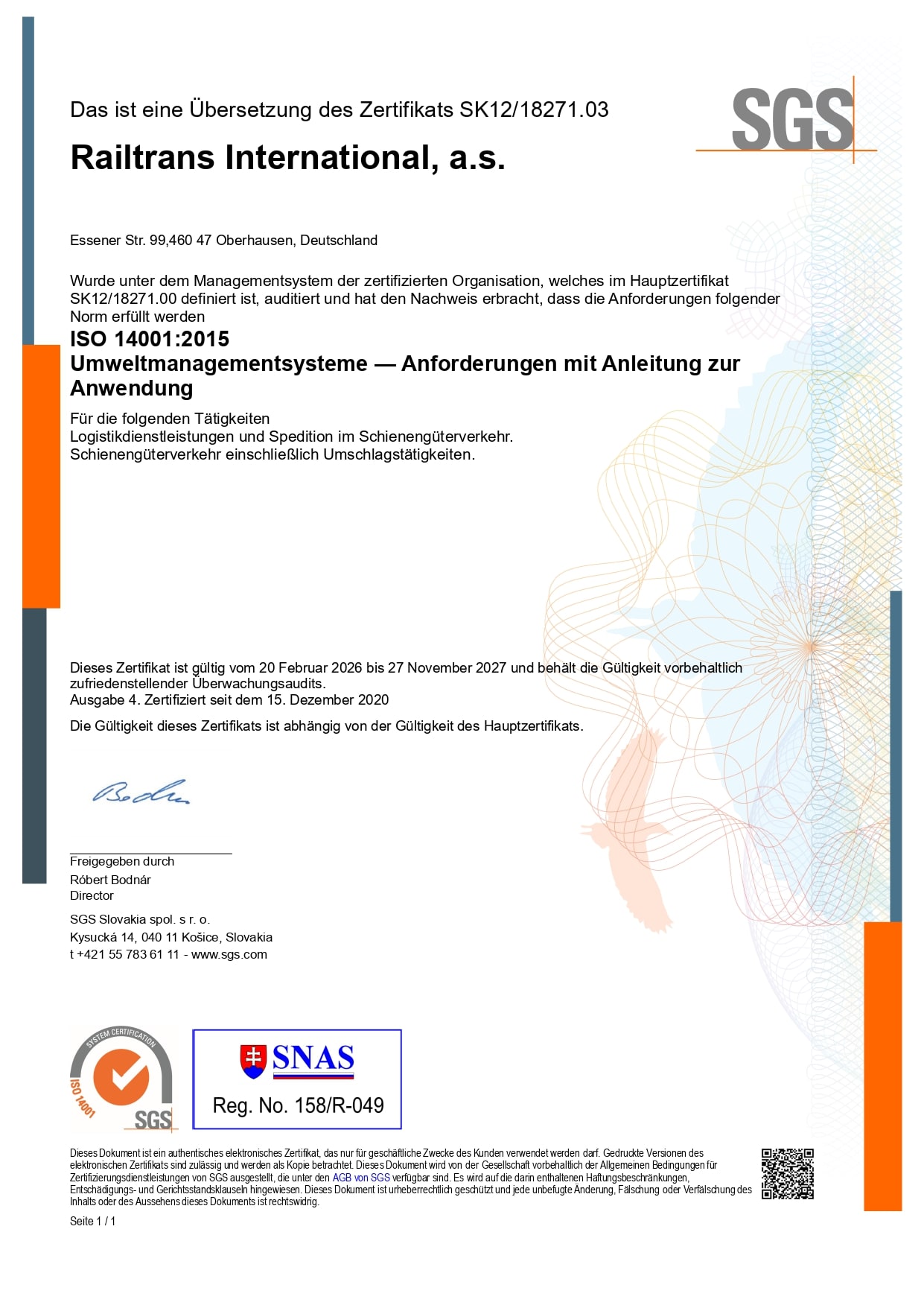 ISO 14001:2015