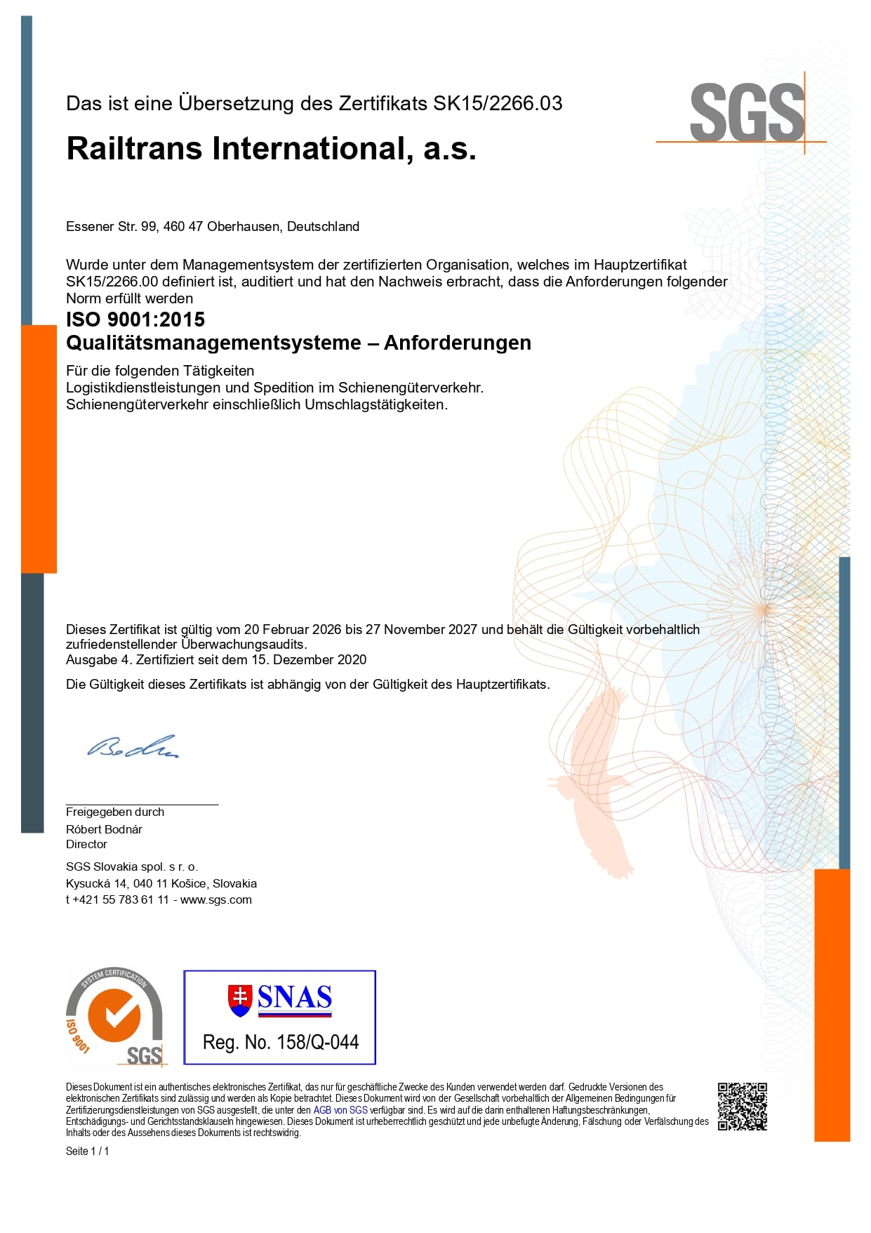 ISO 9001:2015